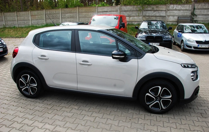 Citroen C3 cena 53900 przebieg: 70000, rok produkcji 2021 z Sulechów małe 436